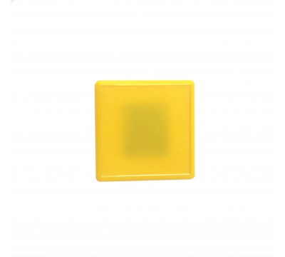 Акриловый магнит 65х65 желтый №1