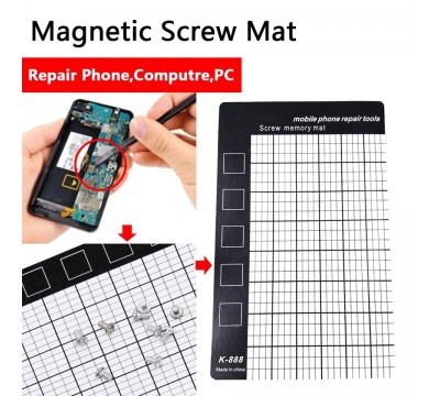Фото Магнитный коврик для ремонта телефонов, магнит для метизов 