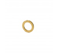 Неодимовый магнит кольцо 17х11,5x1,5 мм, золото