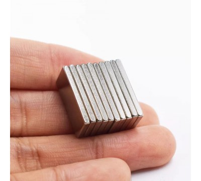  Неодимовый магнит прямоугольник 15х8x2 мм, комплект 30 шт, Magtrade №1