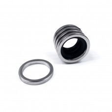 Неодимовый магнит 20х16х2,5 мм, N38 никель, кольцо