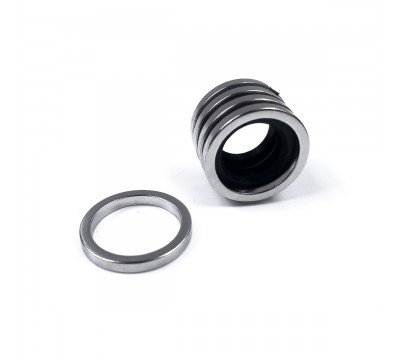 Фото Неодимовый магнит 20х16х2,5 мм, N38 никель, кольцо 