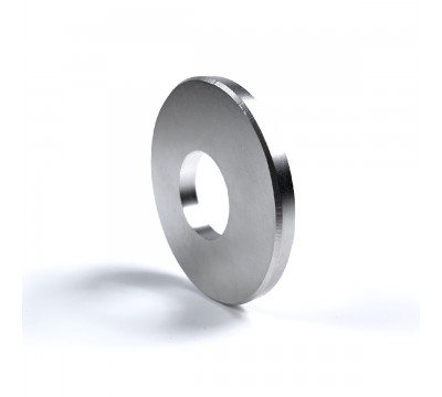 Фото Неодимовый магнит 75х30x7 мм, N38 никель, кольцо 