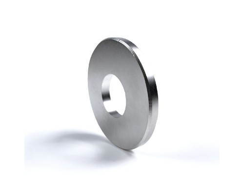Неодимовый магнит 75х30x7 мм, N38 никель, кольцо