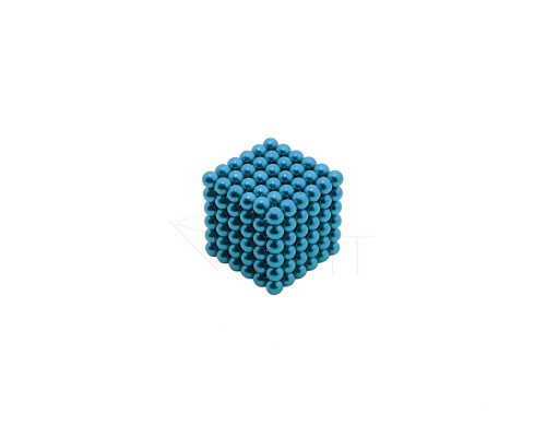 Неокуб из 216 магнитных шариков 5 мм (кобальт), игрушка антистресс