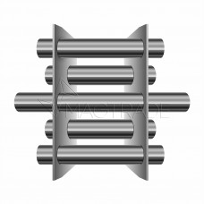 Двухрядная магнитная решетка D150х16