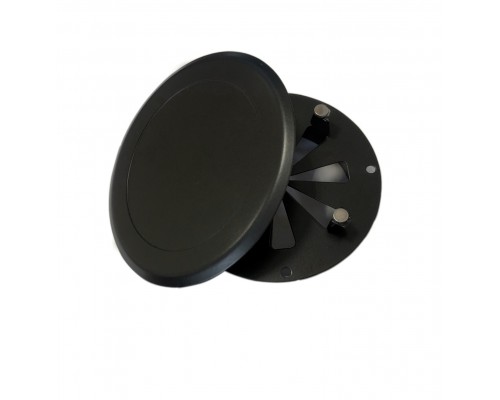 Вентиляционная решетка, диффузор - ДК-100 чёрный