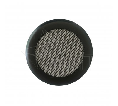 Фото Вентиляционная решетка на магнитах КП 100 Сетка, цвет черный 