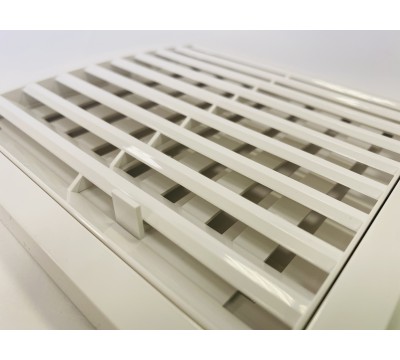 Решётка вентиляционная наружная регулируемая Magtrade 150х150 мм, ASA пластик, белая (1515РРПН) №3