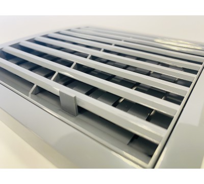 Решётка вентиляционная наружная регулируемая Magtrade 150х150 мм, ASA пластик, серый (1515РРПН) №3