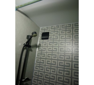 Вентиляционная решетка РД 140, цвет тёмно-серый  №4