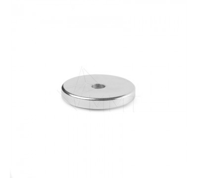 Неодимовый магнит кольцо с зенковкой 30х10х5 мм. №1