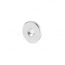 Неодимовый магнит кольцо с зенковкой 20х4х3 мм